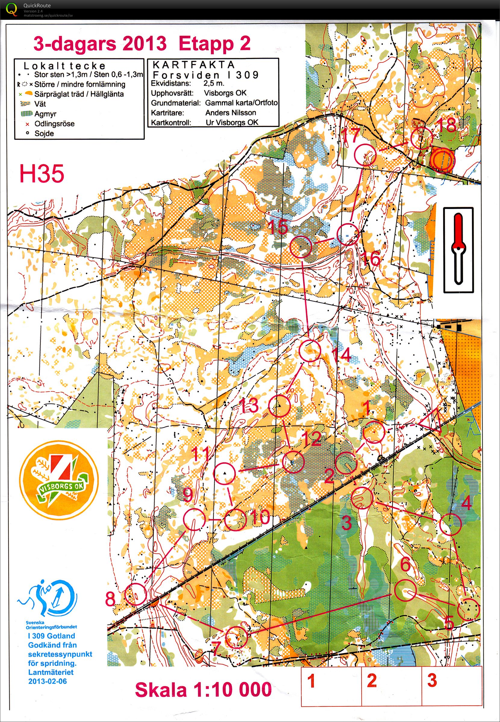 Gotlands 3-dagars 2013, E2 (10-07-2013)