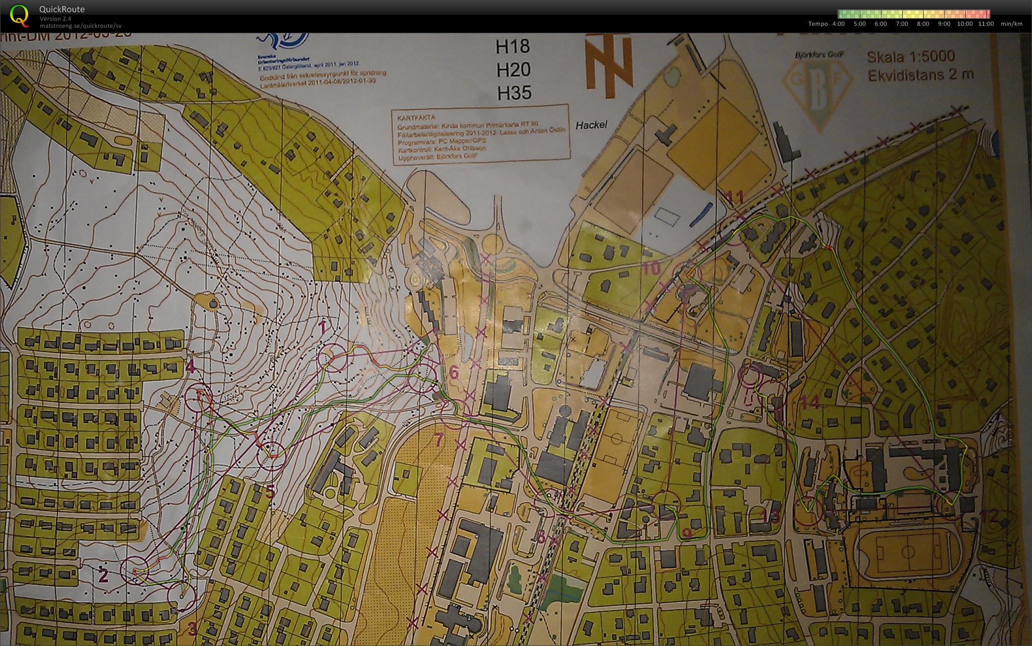 Sprint-DM Östergötland (23-05-2012)