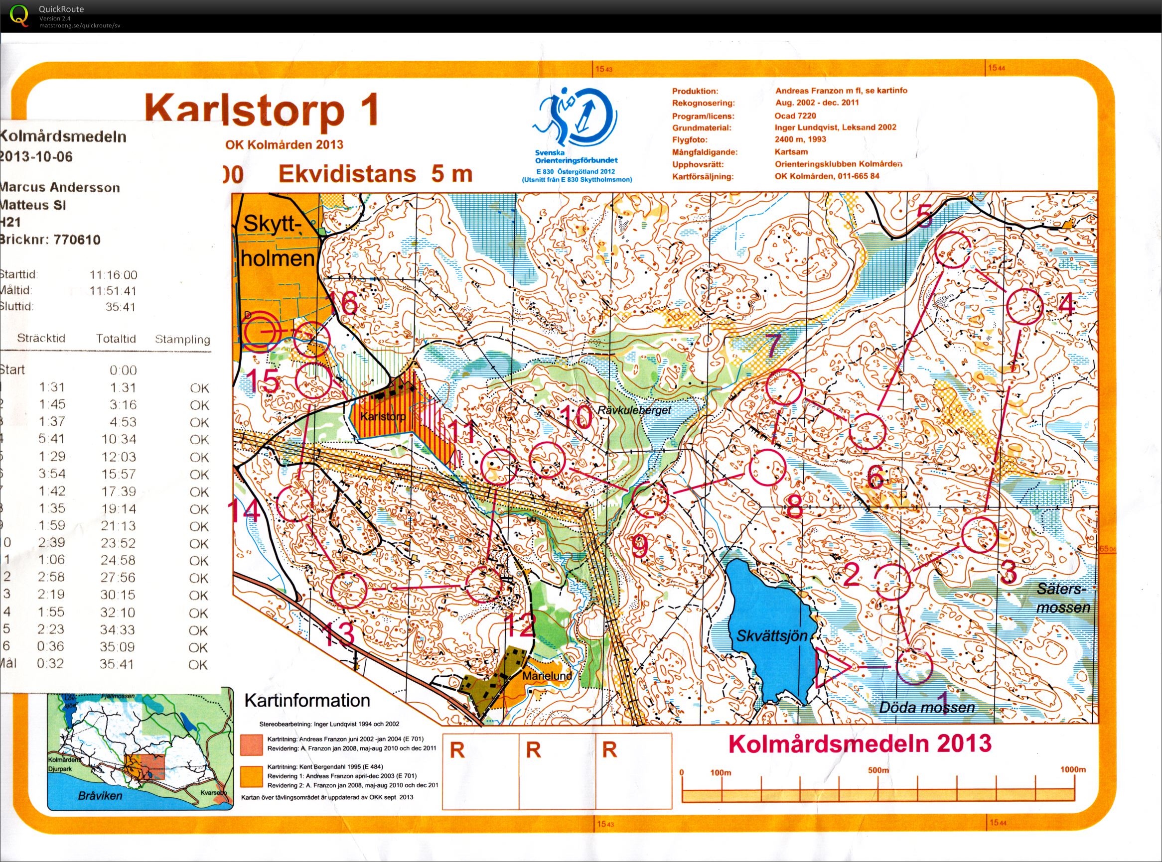 Kolmårdsmedeln (06-10-2013)