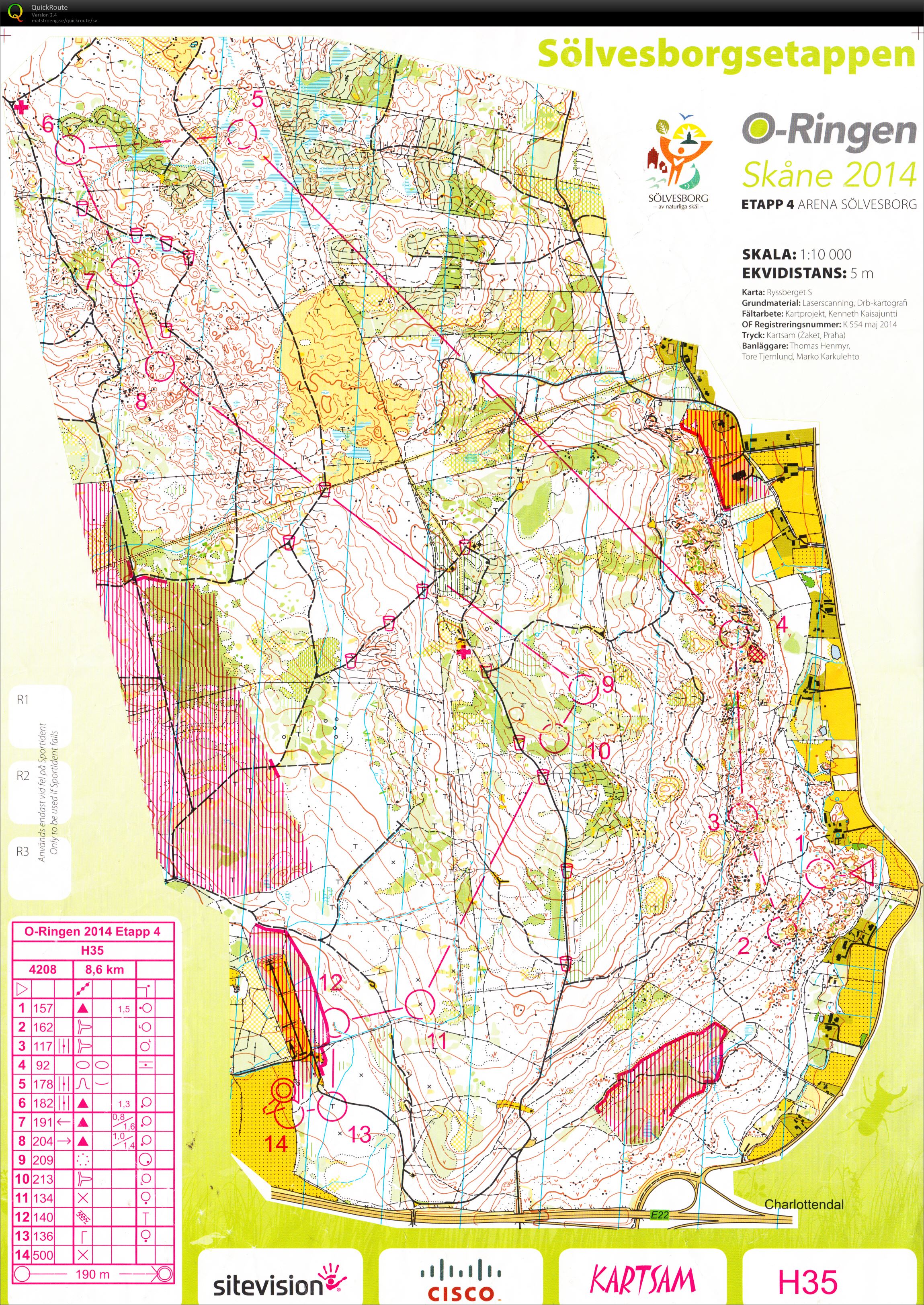 O-ringen Skåne E4 (2014-07-24)