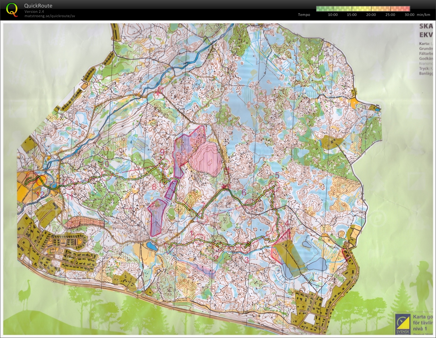 O-Ringen Borås 2015 E4 (23-07-2015)