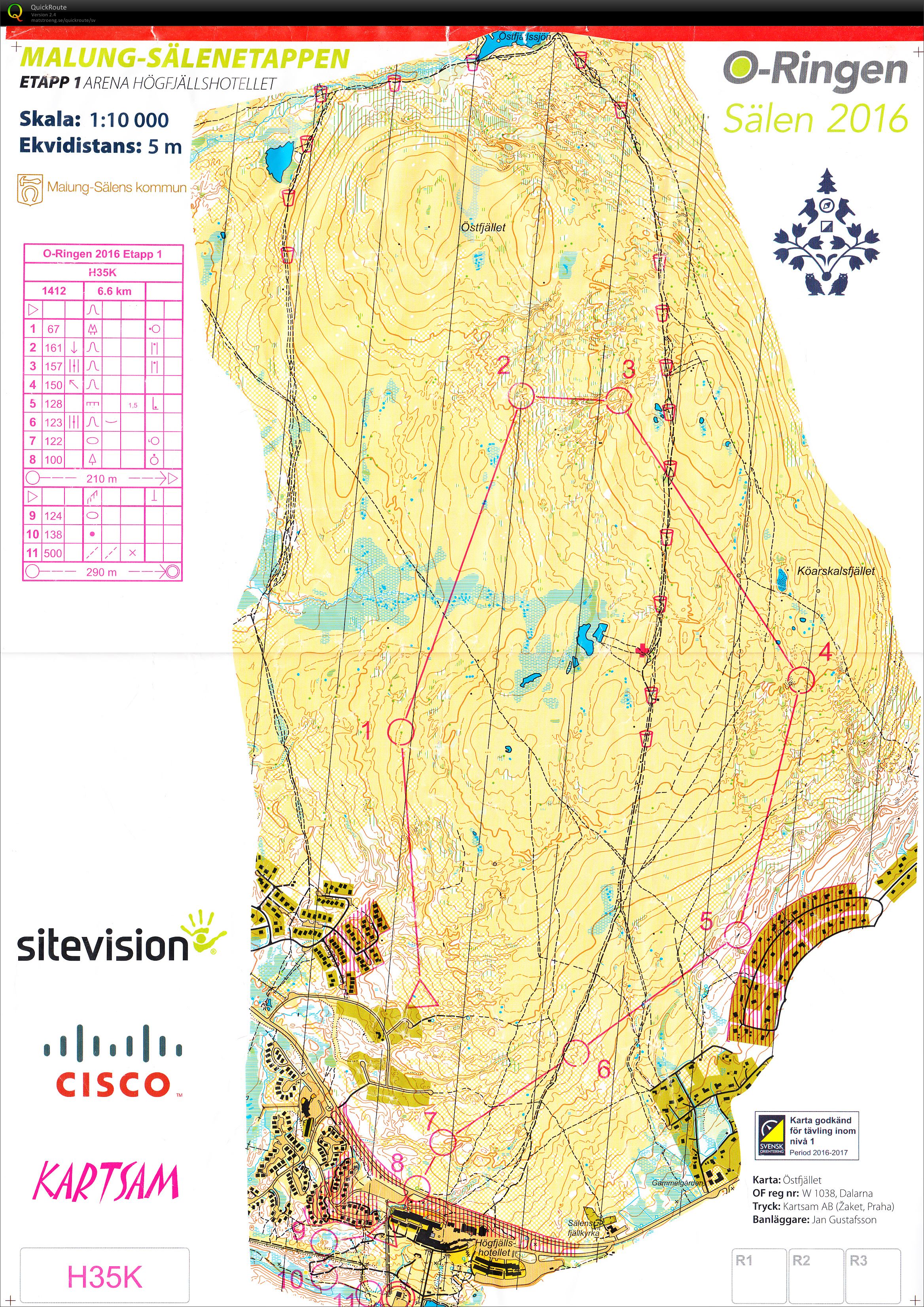 O-ringen 2016 E1 (24/07/2016)