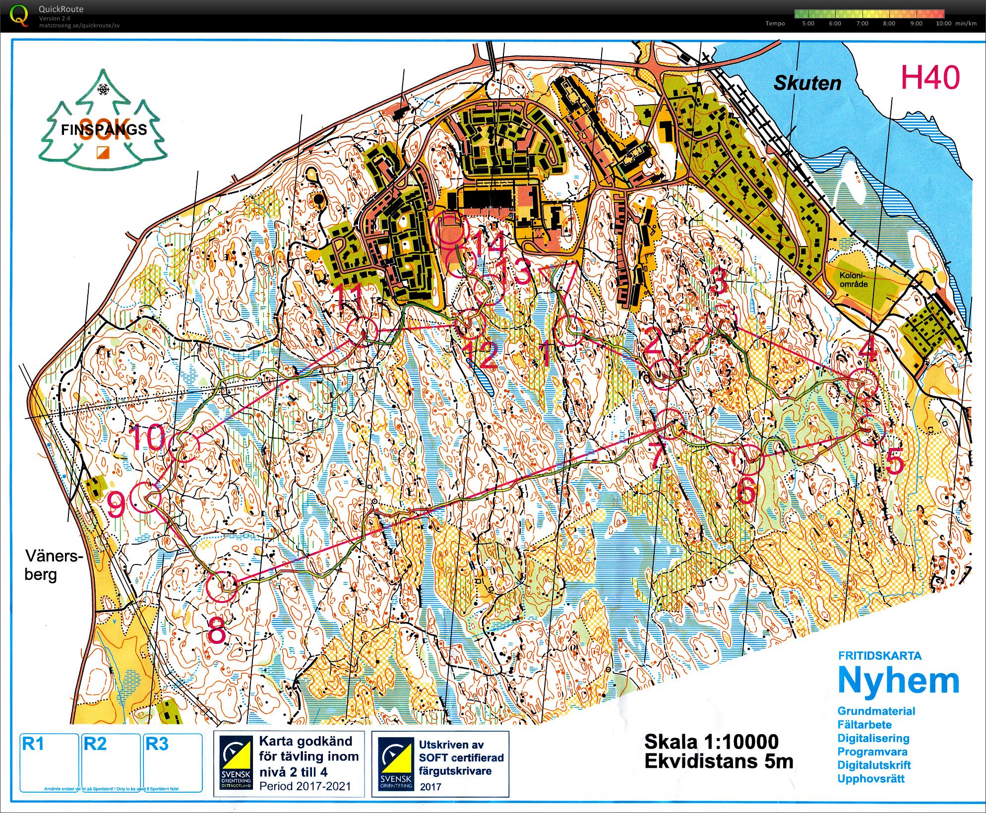 Finspångsorienteringen (01-10-2017)