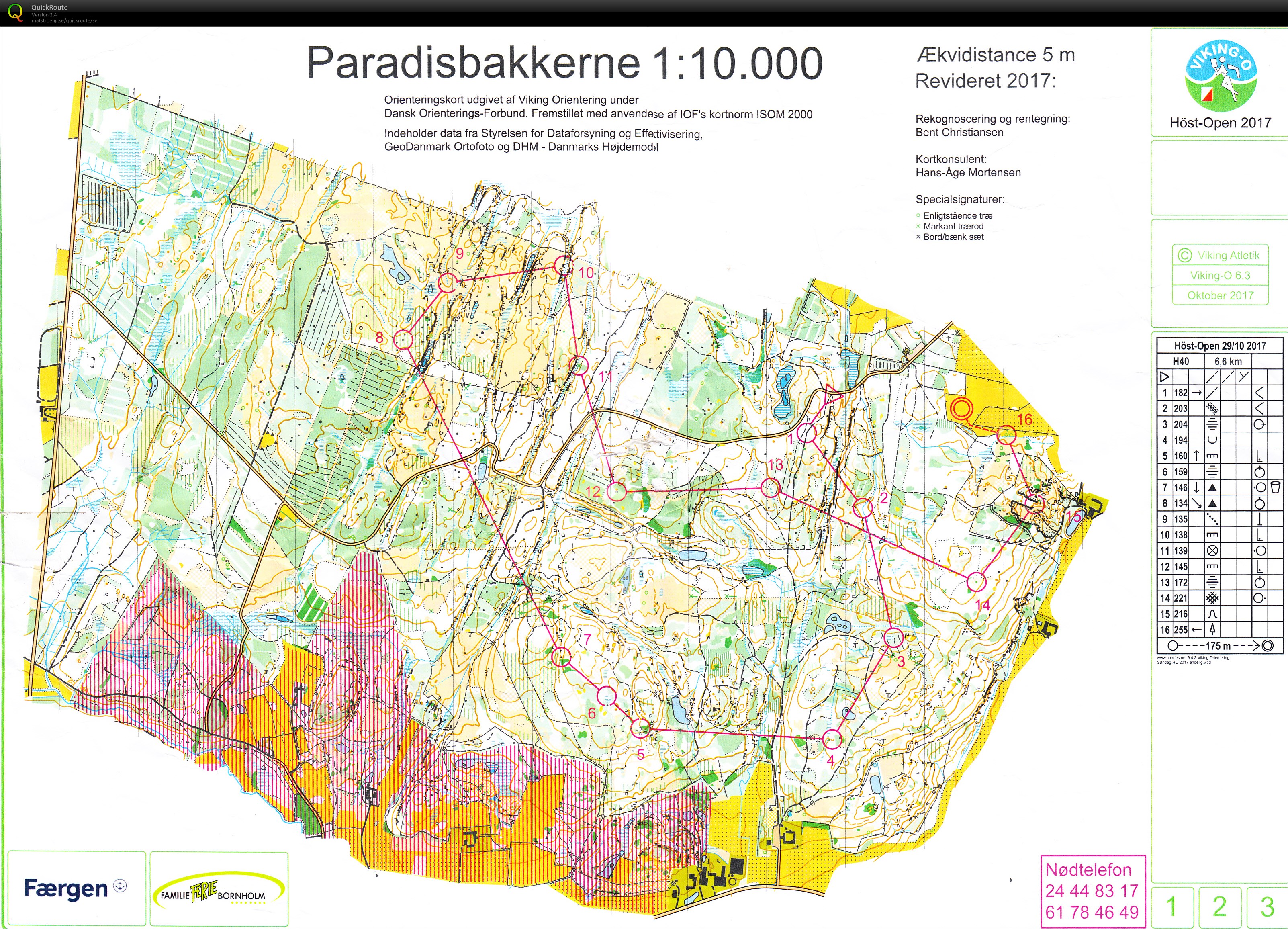 Bornholm Höst Open 2017 E2 (29-10-2017)