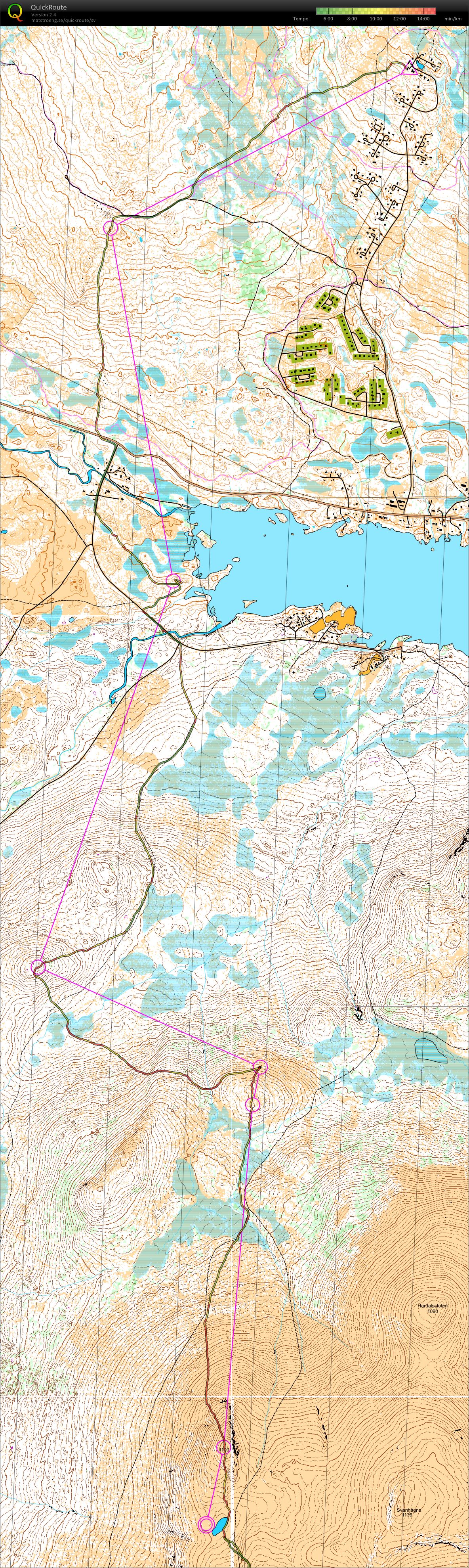 Lofsdalen Övernattnings-OL dag 1 (2018-07-16)