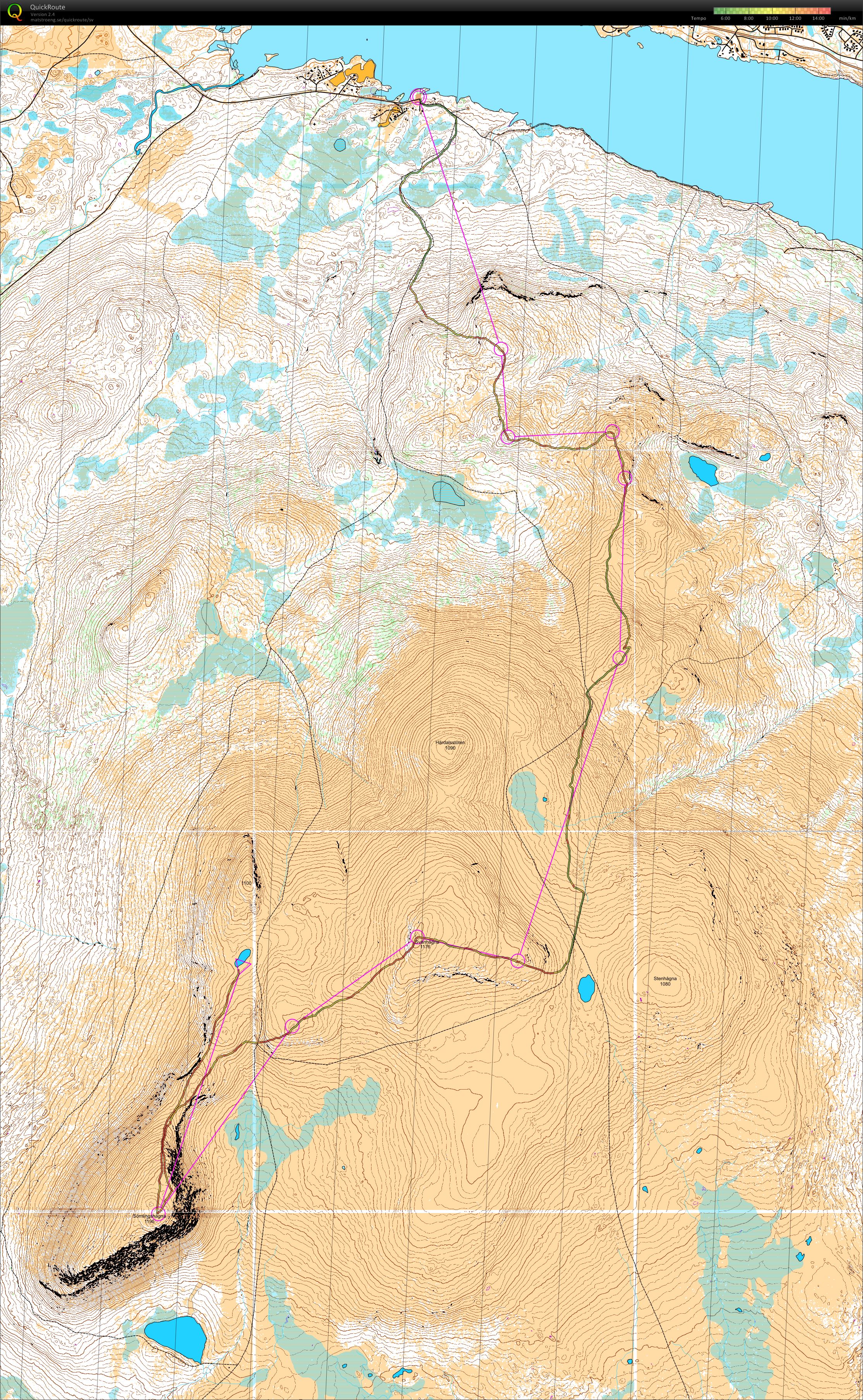 Lofsdalen Övernattnings-OL dag 2 (17-07-2018)