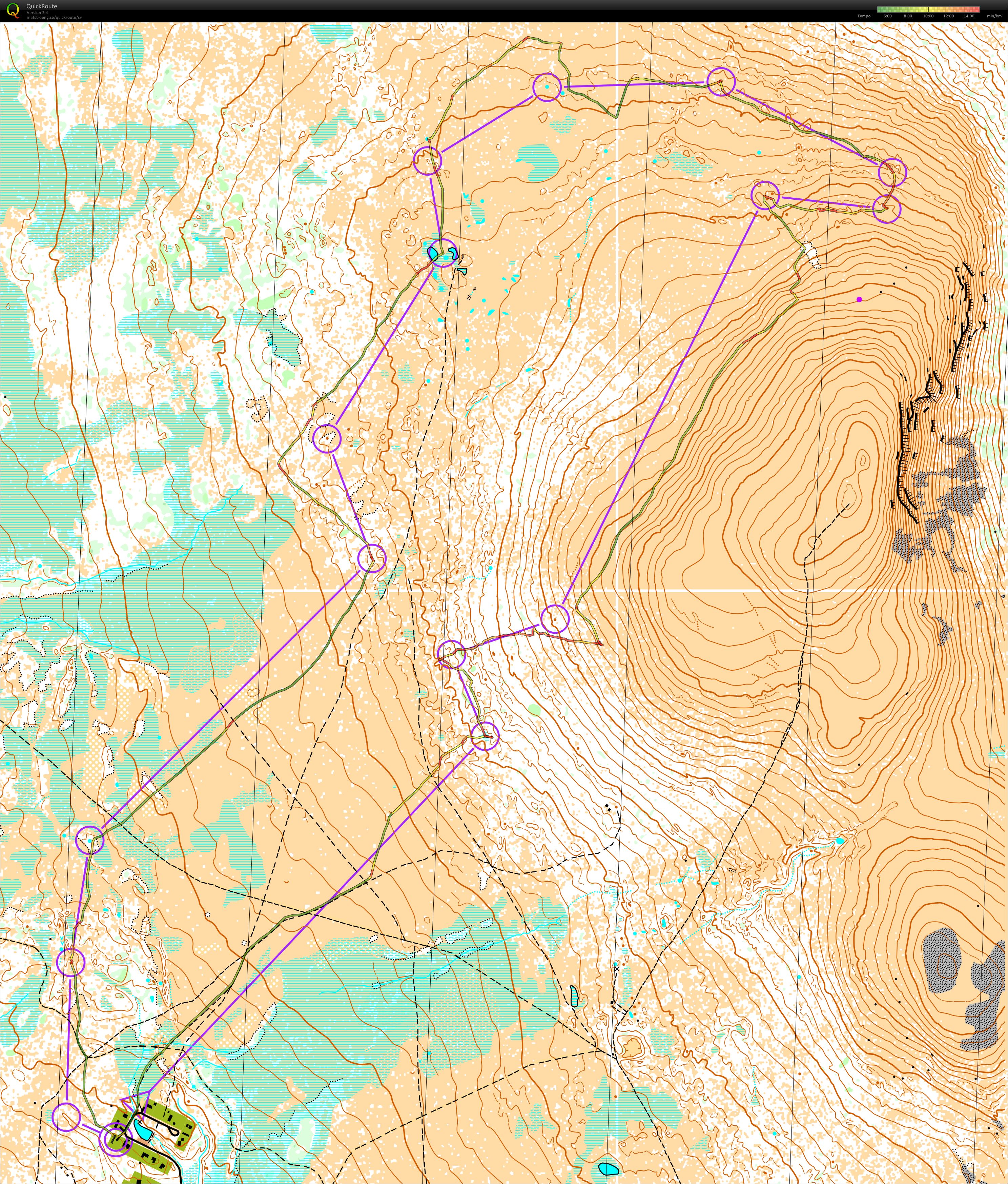 OL-träning Lofsdalen (04-08-2020)