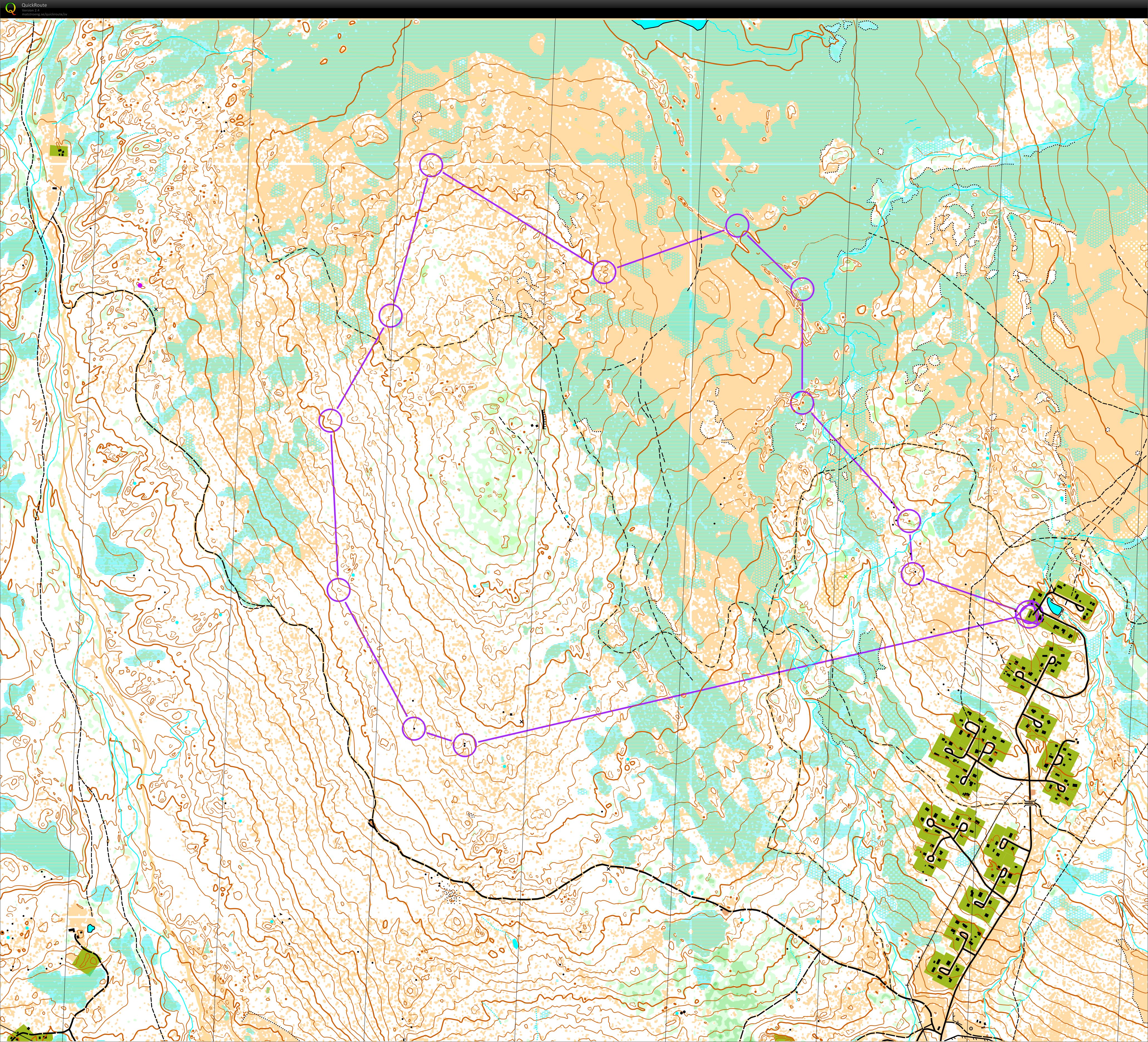 OL-träning Lofsdalen (05.08.2020)