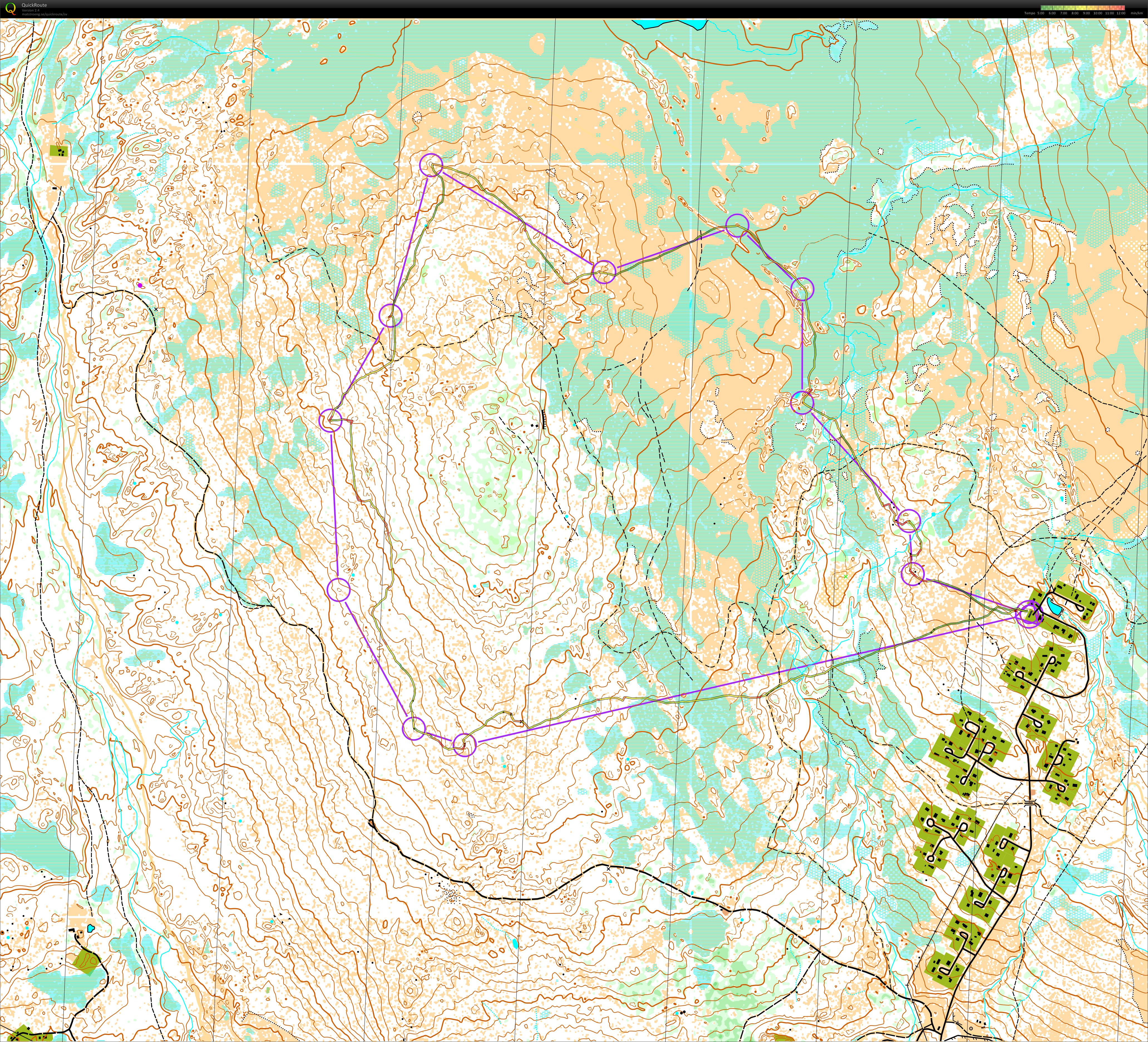 OL-träning Lofsdalen (05-08-2020)