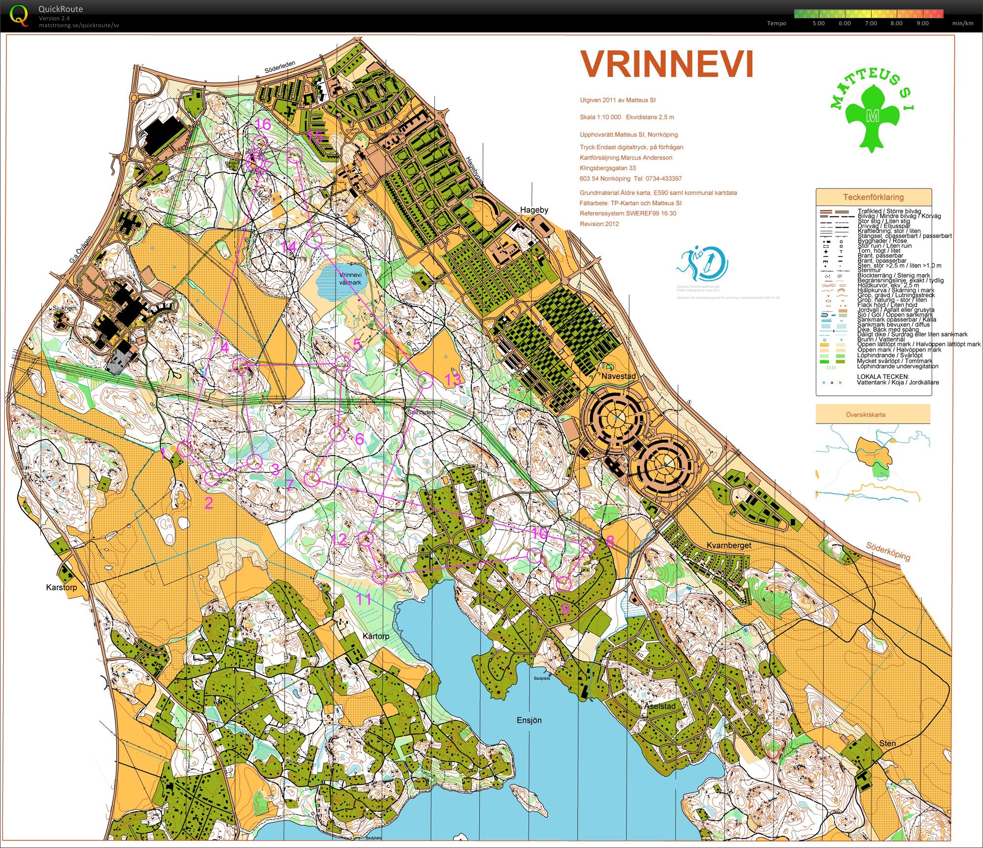 Re-run av Motala Kretsmasterskap, del 1, 9 km (2012-03-17)