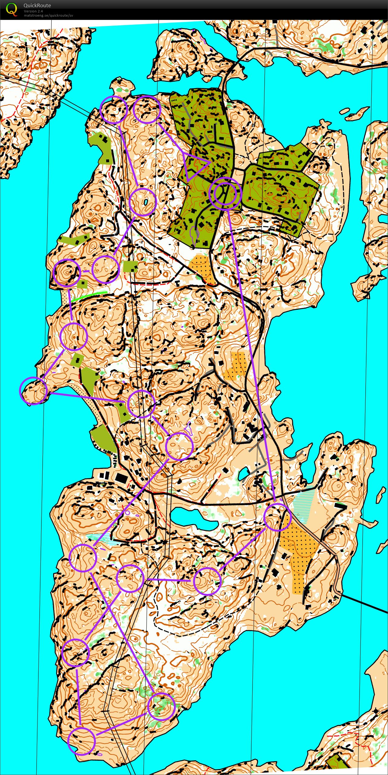 Medeldistansbana på Malö (19-07-2021)