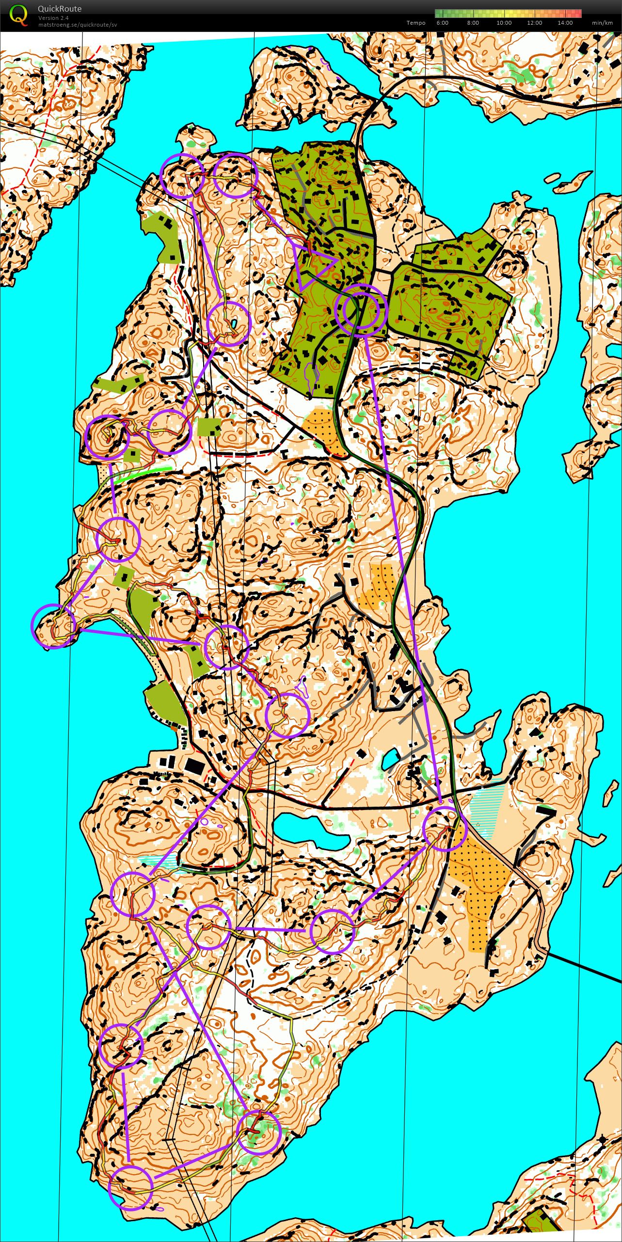 Medeldistansbana på Malö (19.07.2021)