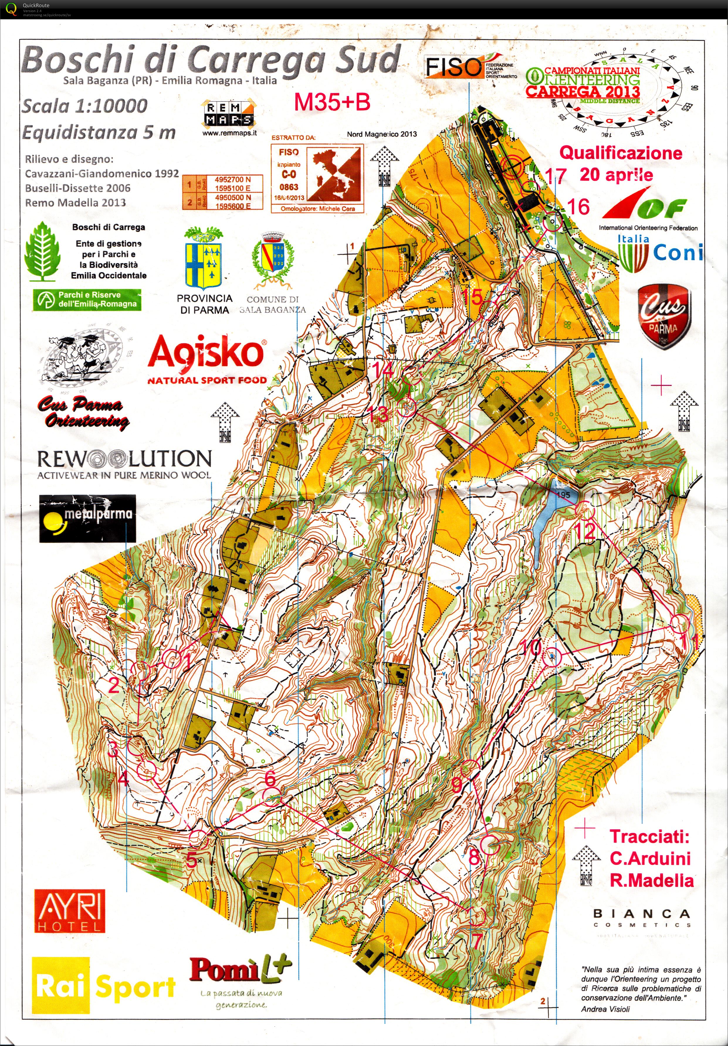 Italian Championship Middle Distance Qualification (20/04/2013)