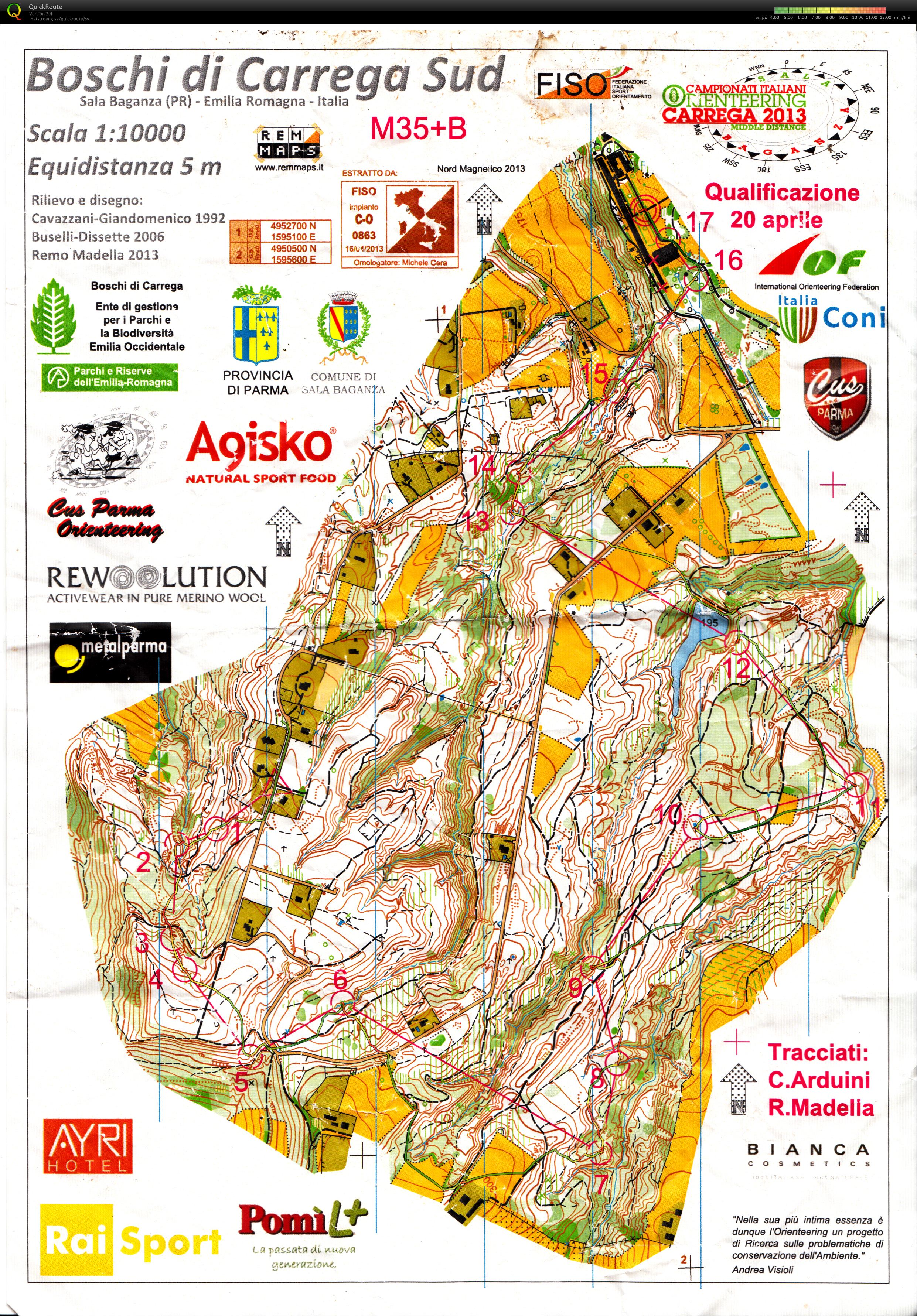 Italian Championship Middle Distance Qualification (20-04-2013)