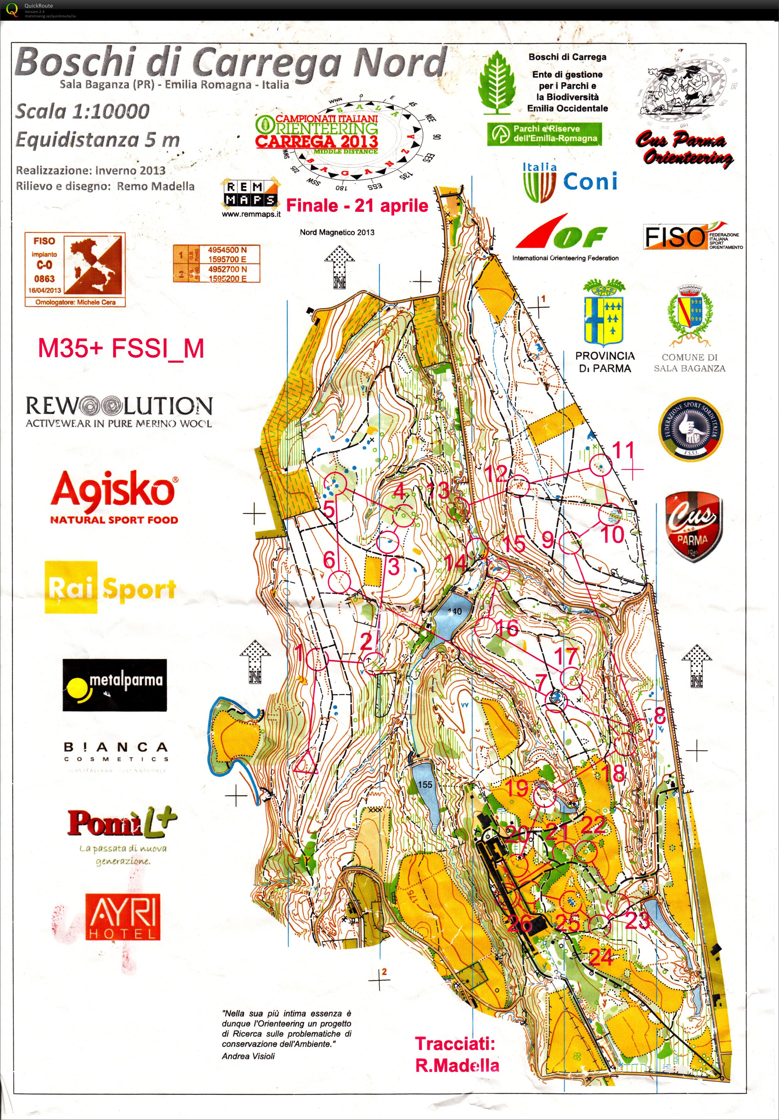 Italian Championship Middle Distance Final (21/04/2013)