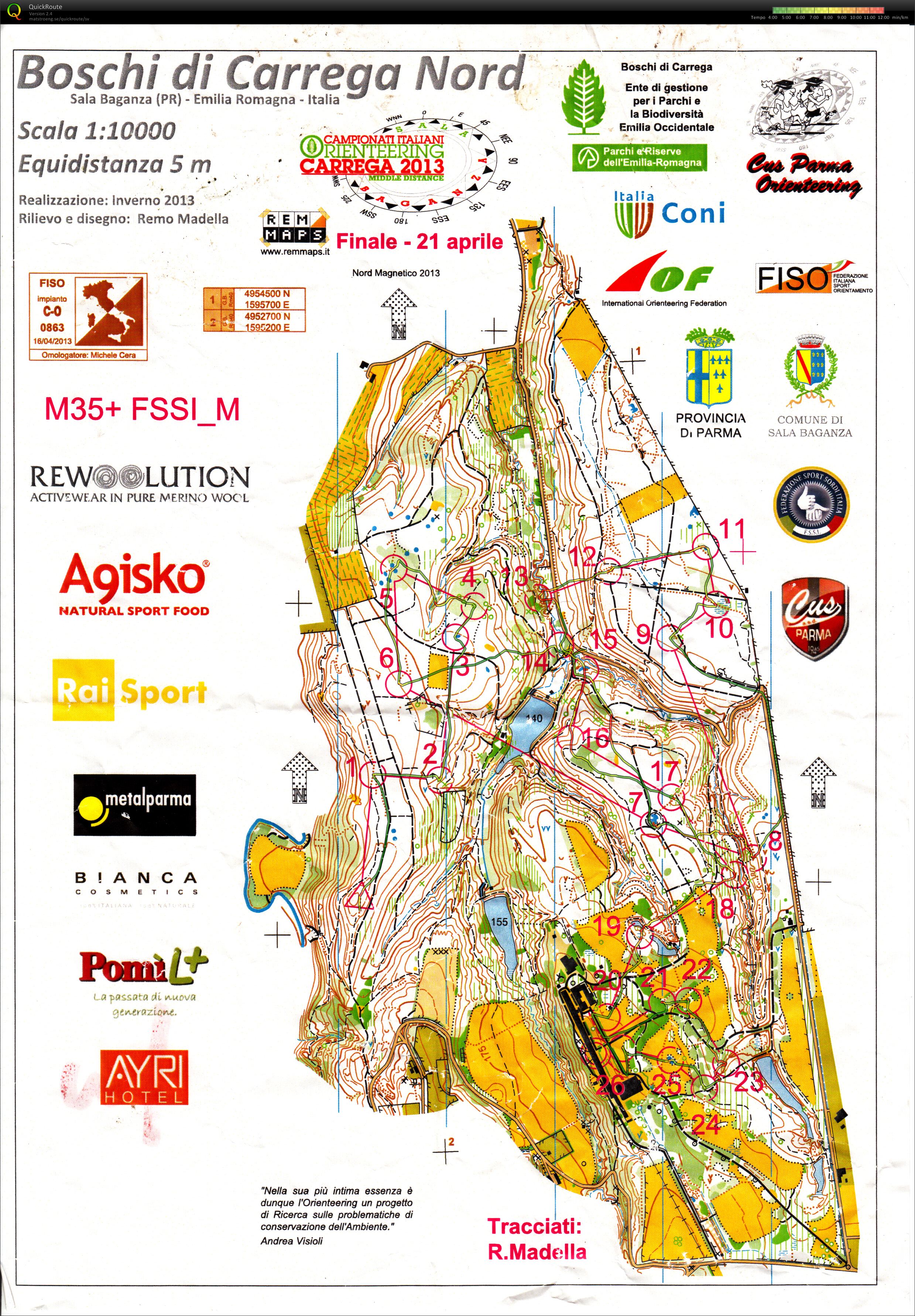 Italian Championship Middle Distance Final (21.04.2013)