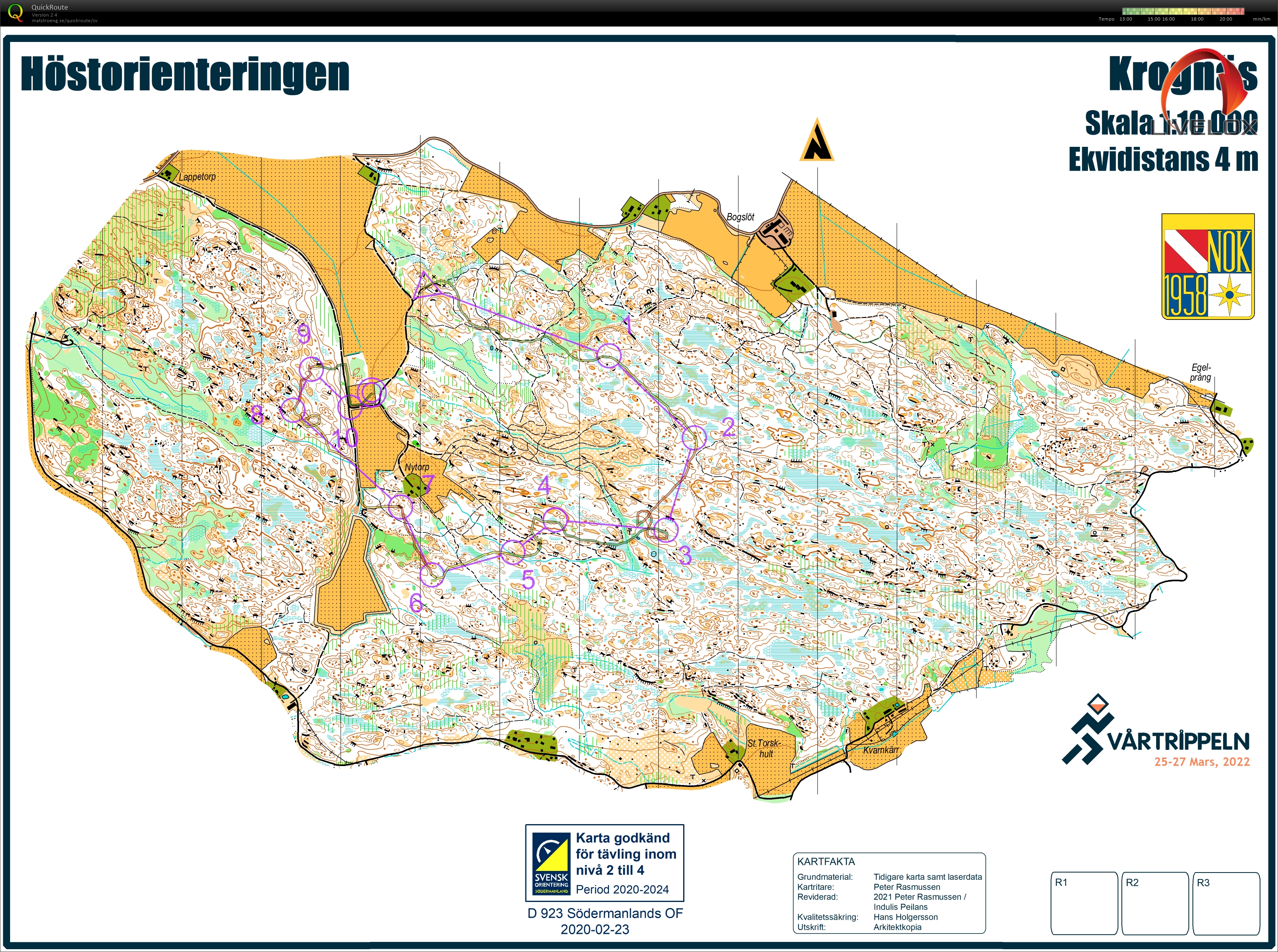 Krognäs höstorienteringen (14-08-2021)