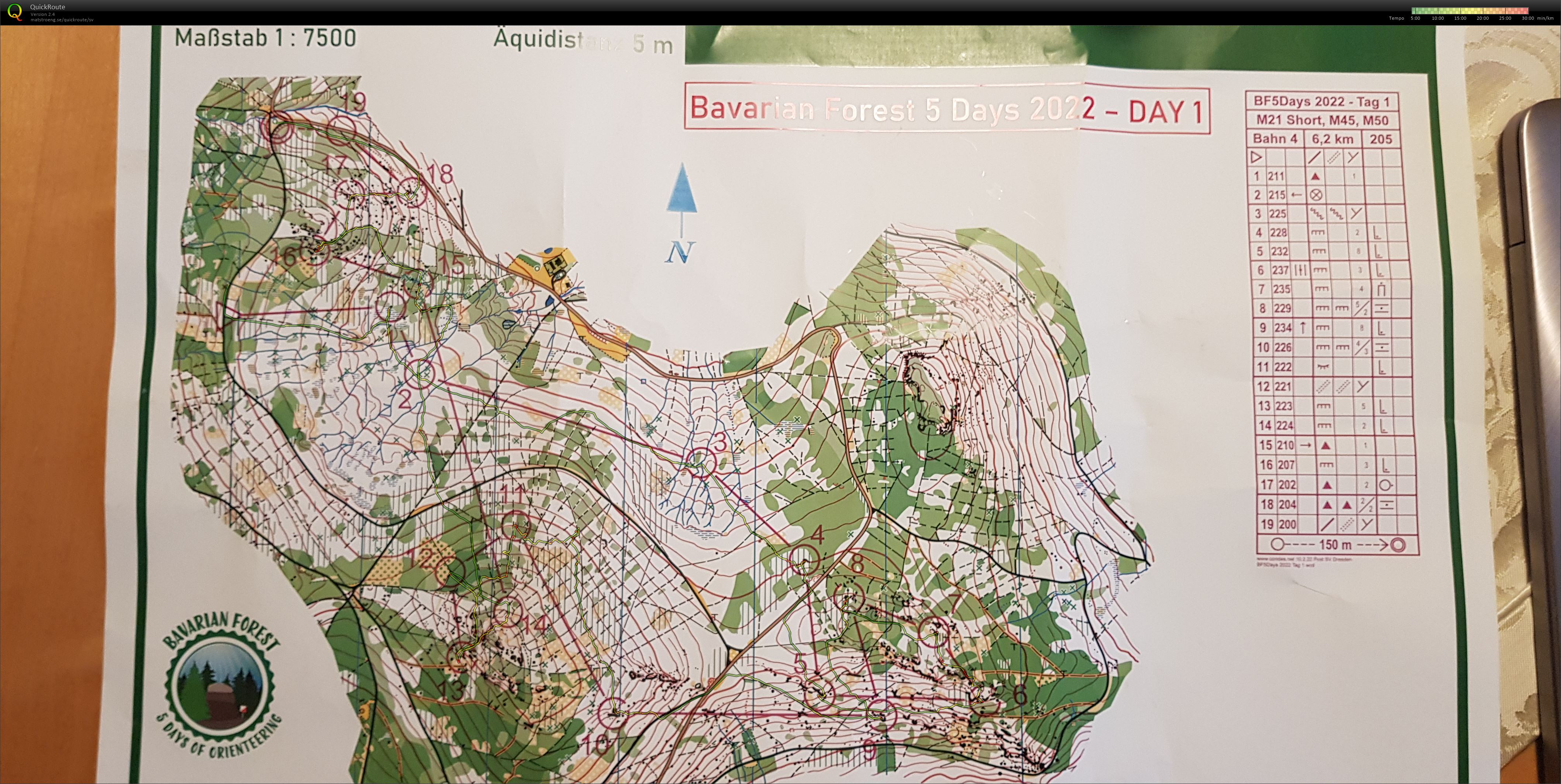 Bavarian Forest 5 days - day 1 (2022-07-30)