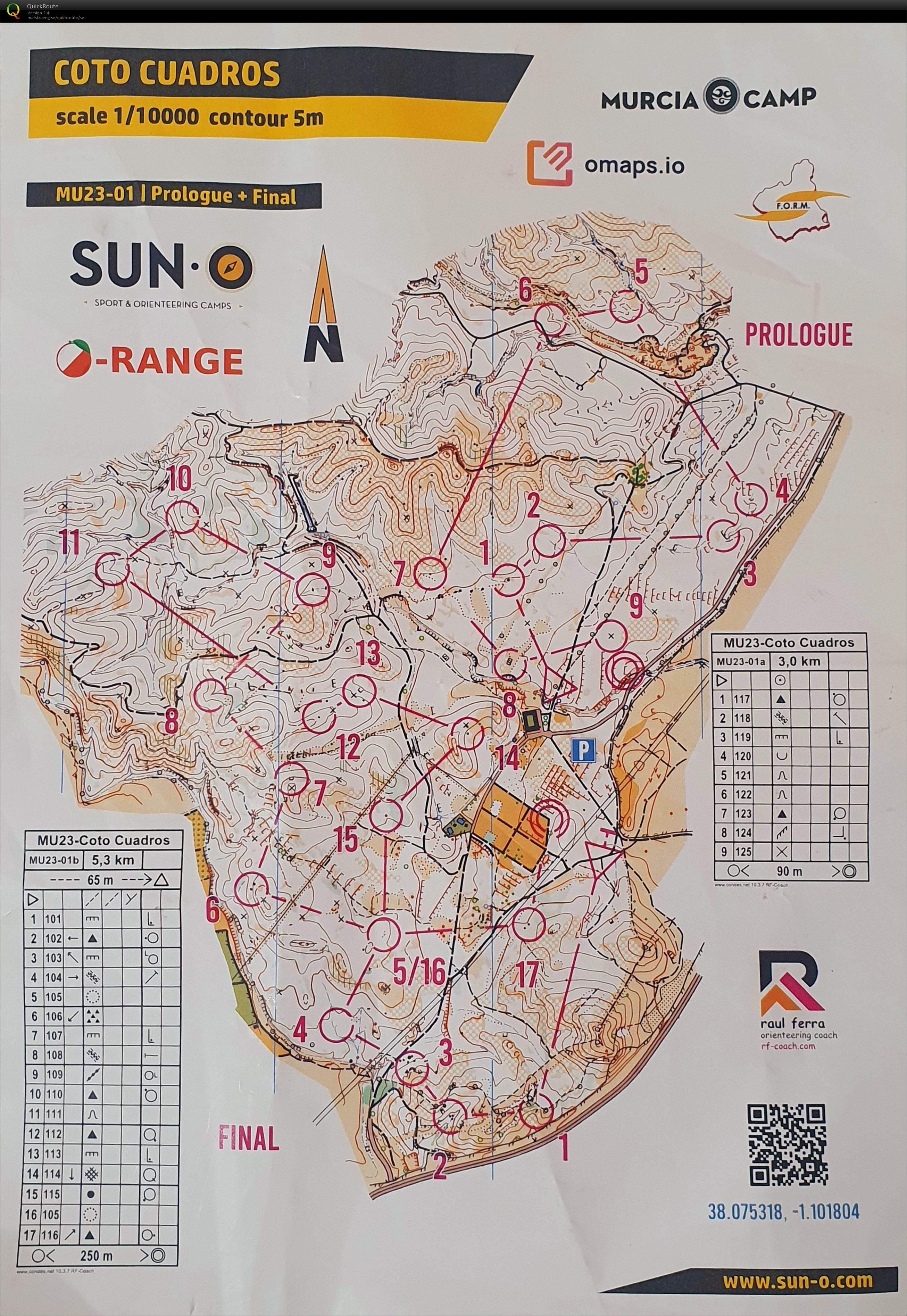 Official Training #3, medeldistans Coto Cuadros (22.02.2023)