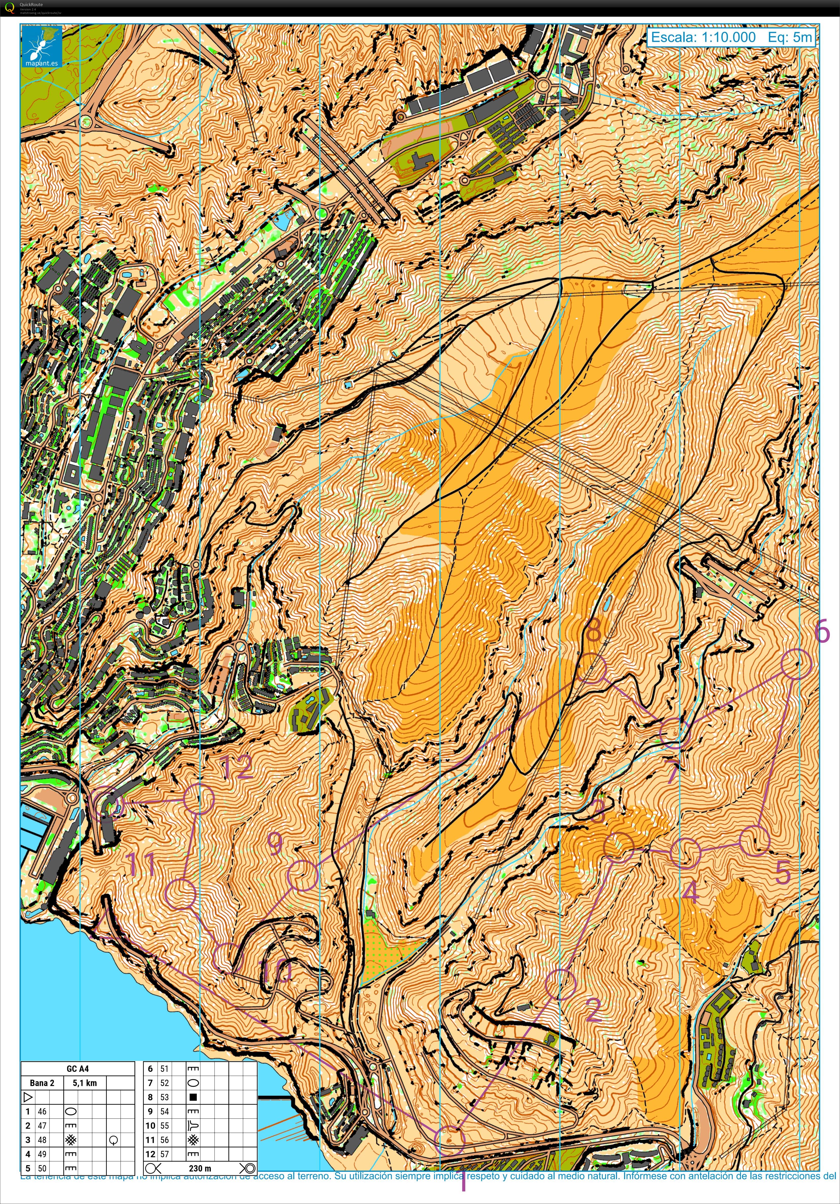 Puerta Calma, training on mapant map #2 (21-02-2024)