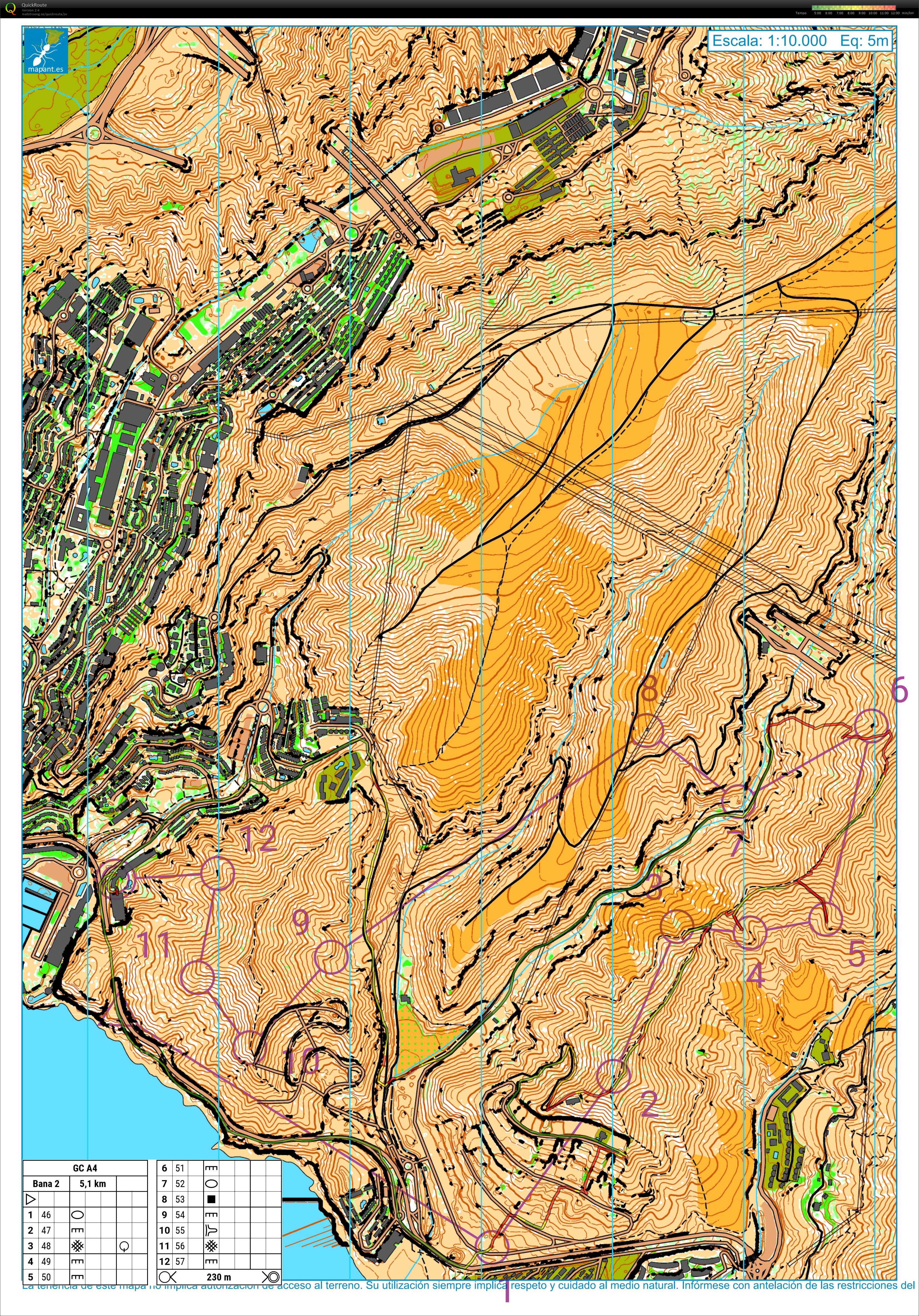 Puerta Calma, training on mapant map #2 (21/02/2024)