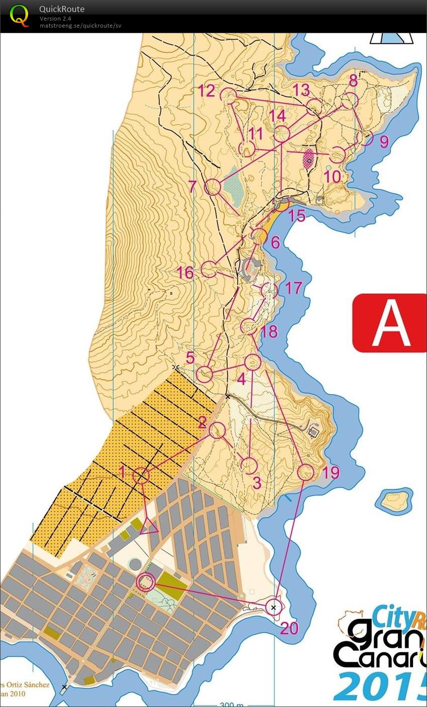 Arinaga - Träningsbana medeldistans (24.02.2024)